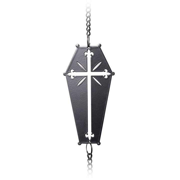 Coffin & Cross Hanging Decoration by Alchemy of England