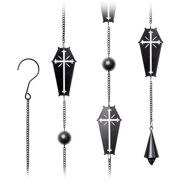 Coffin & Cross Hanging Decoration by Alchemy of England