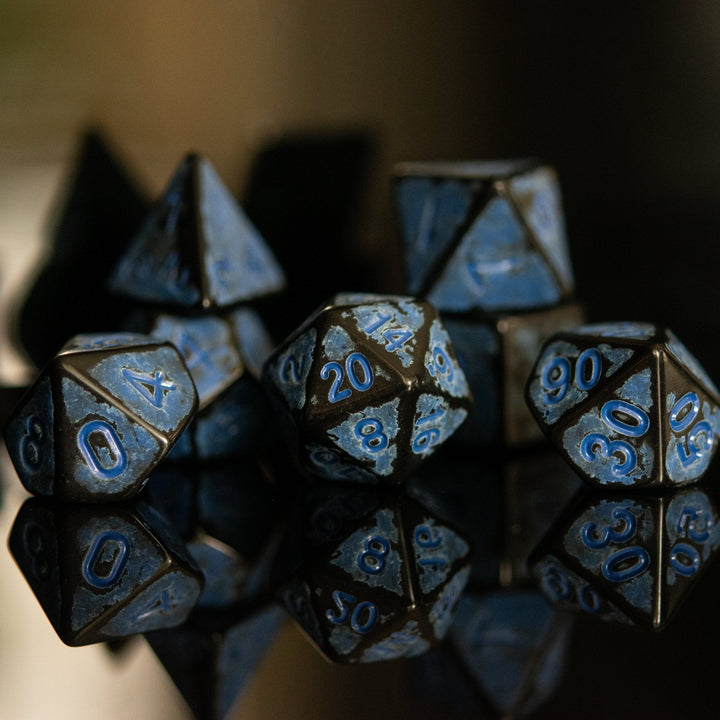 Corrosive Acrylic Dice Set by Misty Mountain Gaming