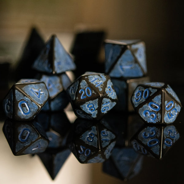 Corrosive Acrylic Dice Set by Misty Mountain Gaming