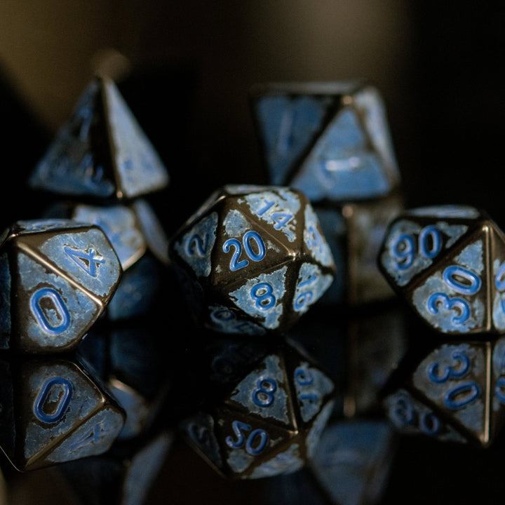 Corrosive Acrylic Dice Set by Misty Mountain Gaming