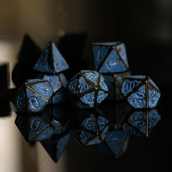 Corrosive Acrylic Dice Set by Misty Mountain Gaming