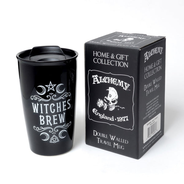 Crescent Witches Brew Double Walled Mug by Alchemy of England