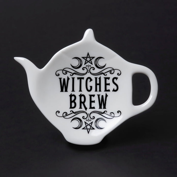 Crescent Witches Brew Spoon Rest Holder by Alchemy of England