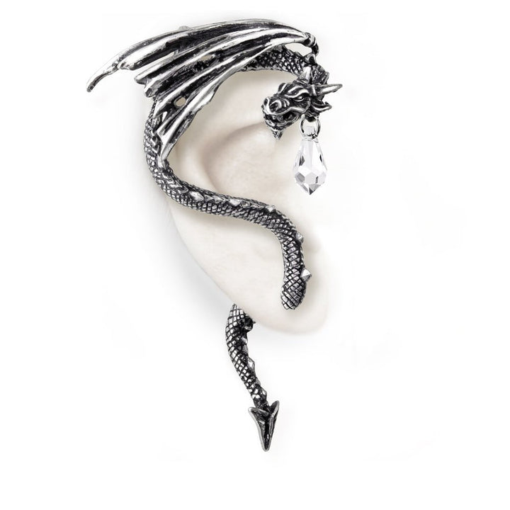 Crystal Dragon Ear Wrap by Alchemy of England