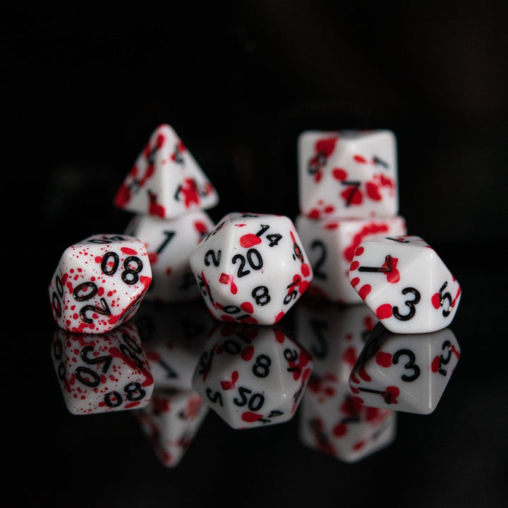 Crystal Lake Acrylic Dice Set by Misty Mountain Gaming