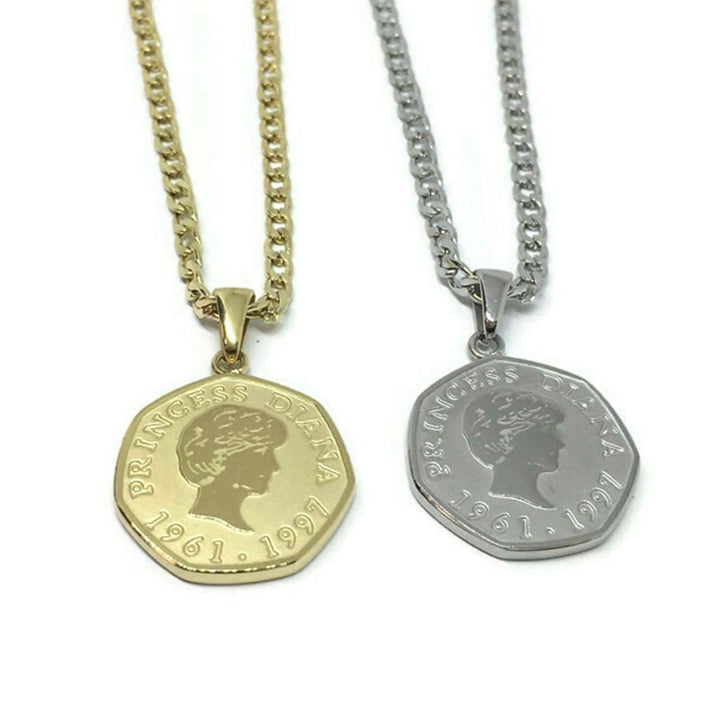 Gifts From The Crypt - Princess Diana 50 Pence Necklace-3