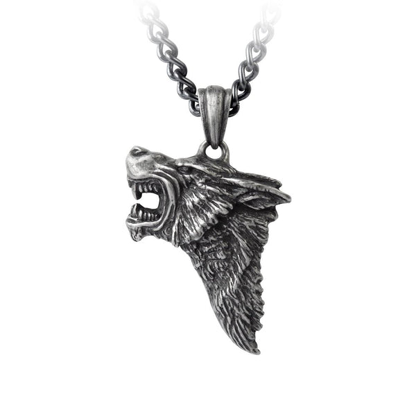 Dark Wolf Pendant by Alchemy of England