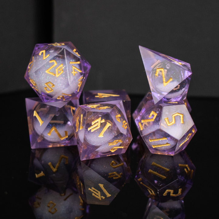 Daydream Liquid Core Dice Set by Misty Mountain Gaming