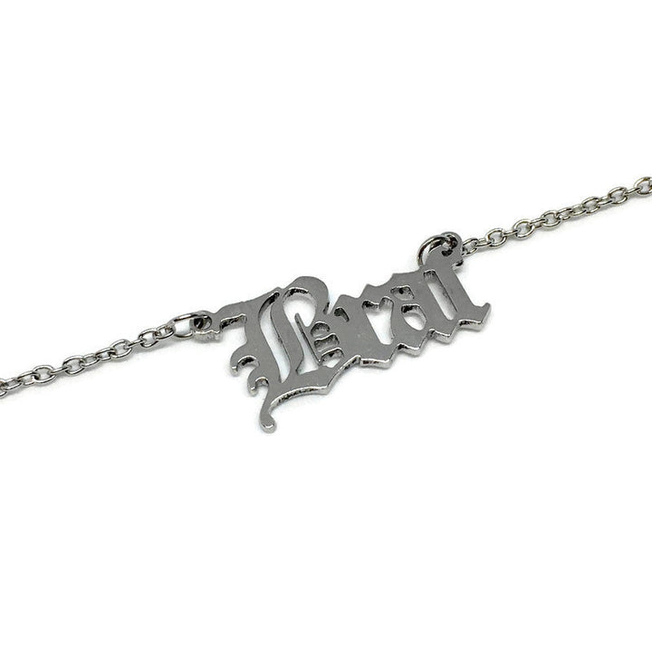 Gifts From The Crypt - Old English Brat Necklace-3