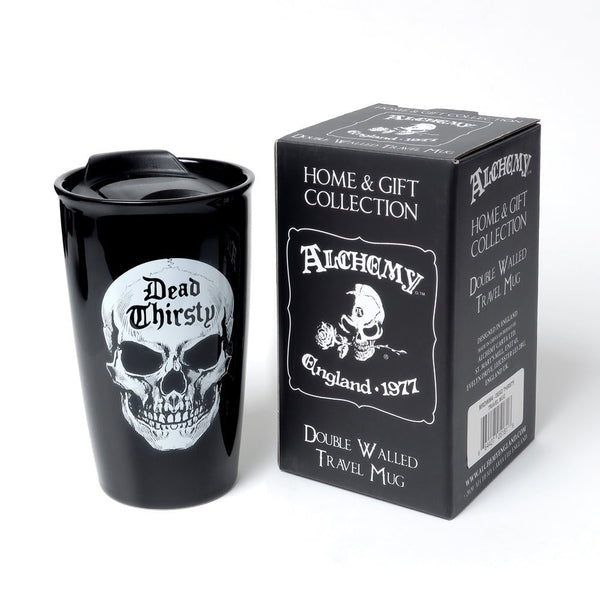 Dead Thirsty: Double Walled Mug by Alchemy of England