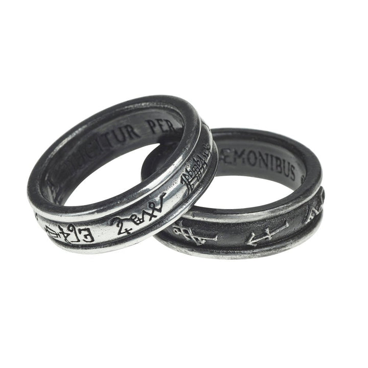 Demon Black & Angel White Ring by Alchemy of England