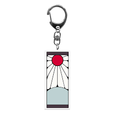 DEMON SLAYER - Tanjiro's Hanafuda Earring Acrylic Keychain by Abysse