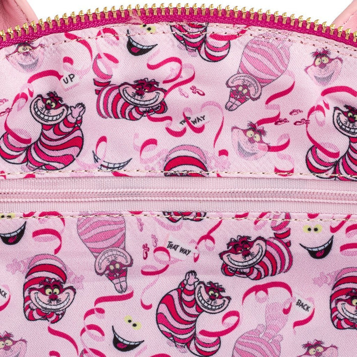 Disney Alice In Wonderland Cheshire Cat Applique Purse by Loungefly