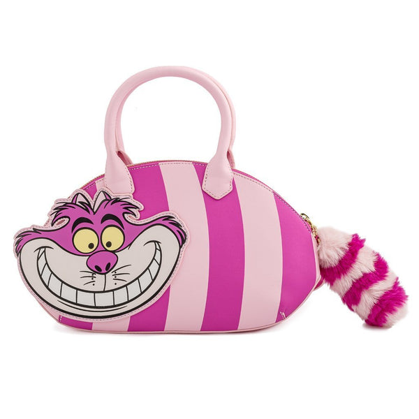 Disney Alice In Wonderland Cheshire Cat Applique Purse by Loungefly