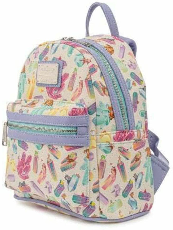 Disney Crystal Sidekicks AOP Mini-Backpack by Loungefly