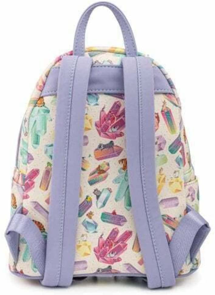 Disney Crystal Sidekicks AOP Mini-Backpack by Loungefly