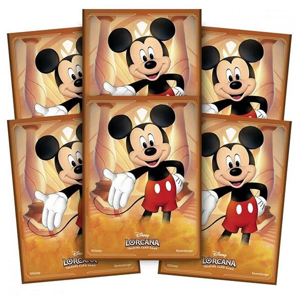 Disney Lorcana: Mickey Mouse Standard Card Sleeves, 65-Pack by Disney