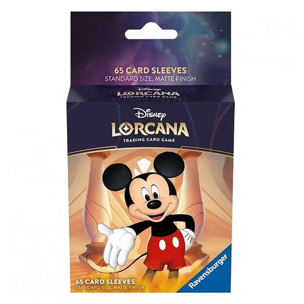 Disney Lorcana: Mickey Mouse Standard Card Sleeves, 65-Pack by Disney