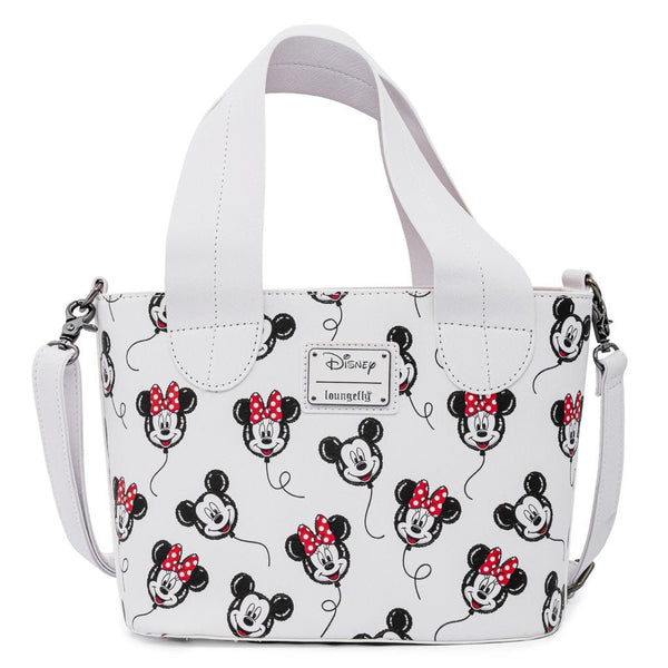 Disney Mickey & Minnie Mouse Balloon Crossbody Bag by Loungefly