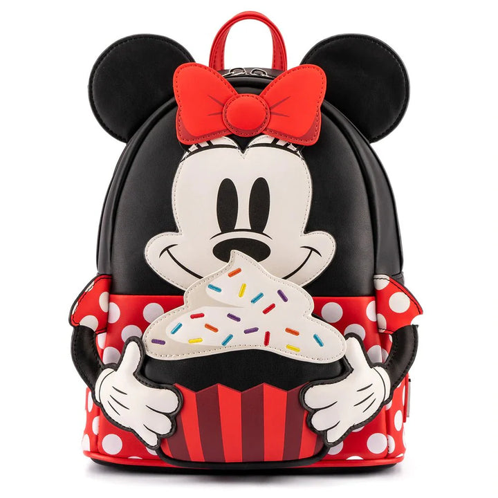 Disney Minnie Mouse Sprinkle Cupcake Mini-Backpack by Loungefly