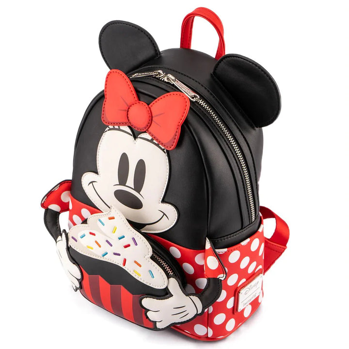 Disney Minnie Mouse Sprinkle Cupcake Mini-Backpack by Loungefly