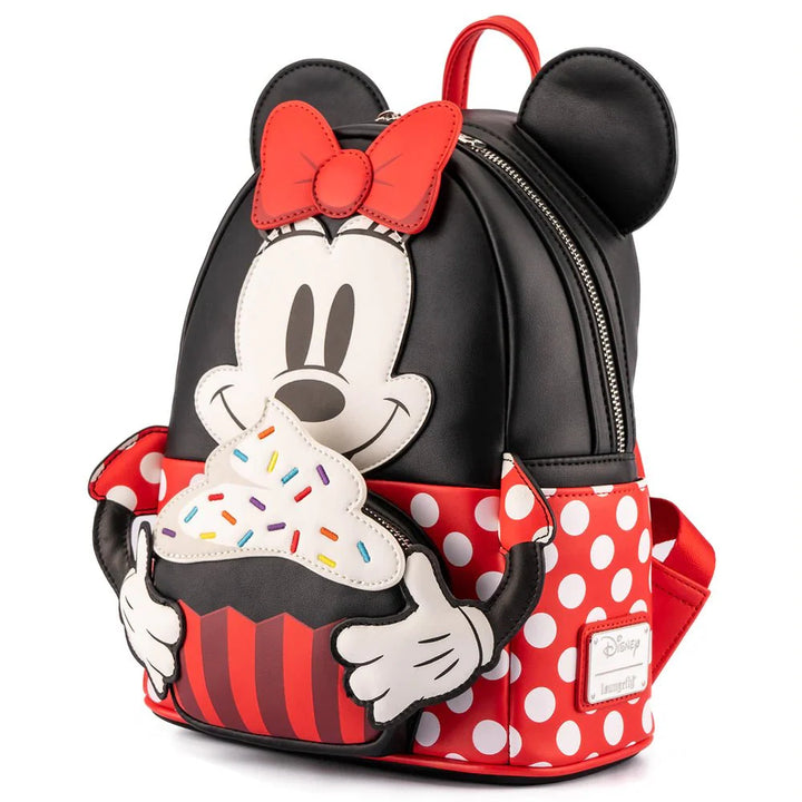 Disney Minnie Mouse Sprinkle Cupcake Mini-Backpack by Loungefly