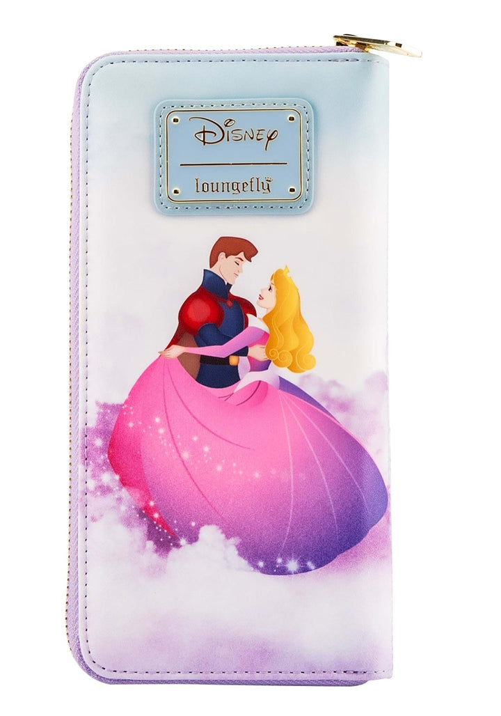 Disney Princess Castle Series Sleeping Beauty Zip Around Wallet by Loungefly