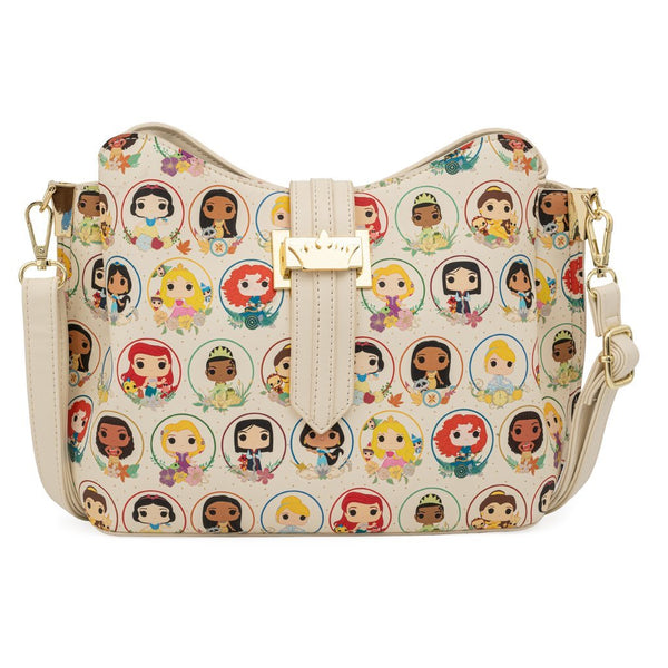 Disney Princess Circles Crossbody Funko POP! Bag by Loungefly