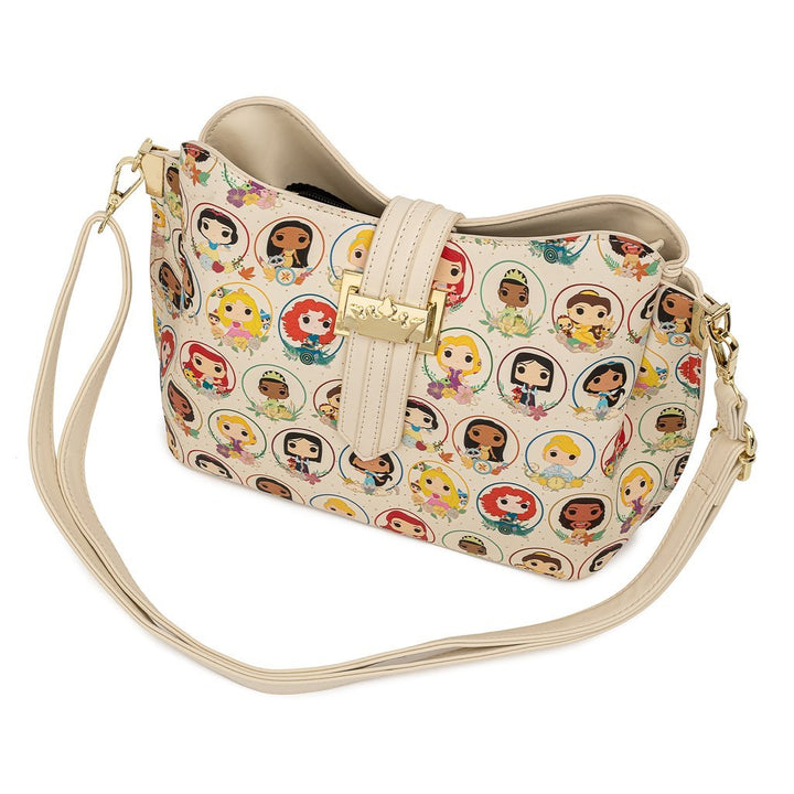 Disney Princess Circles Crossbody Funko POP! Bag by Loungefly