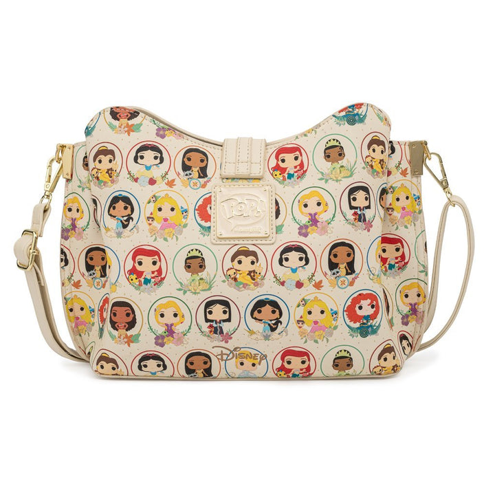 Disney Princess Circles Crossbody Funko POP! Bag by Loungefly