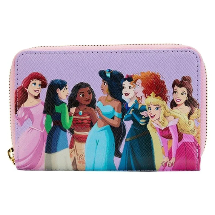 Disney Princess Collage Zip Around Wallet by Loungefly