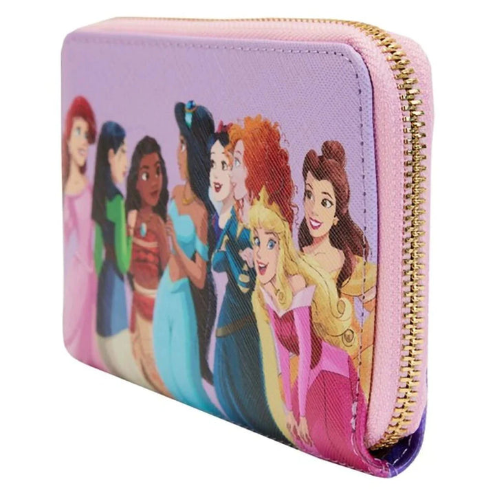 Disney Princess Collage Zip Around Wallet by Loungefly