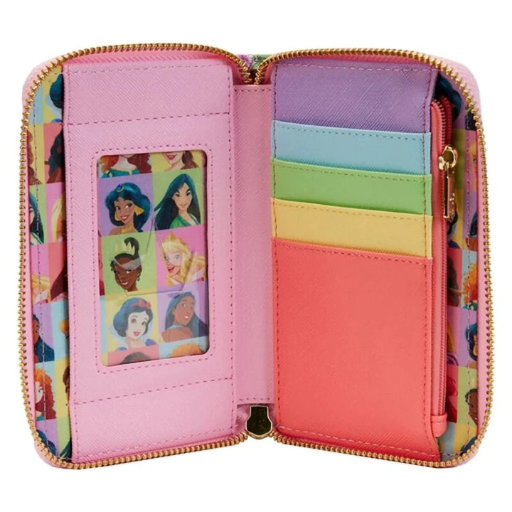 Disney Princess Collage Zip Around Wallet by Loungefly