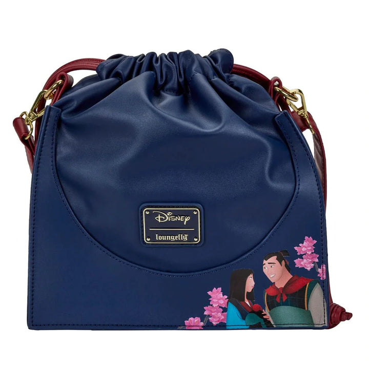 Disney Princess Mulan Castle Crossbody Bag by Loungefly