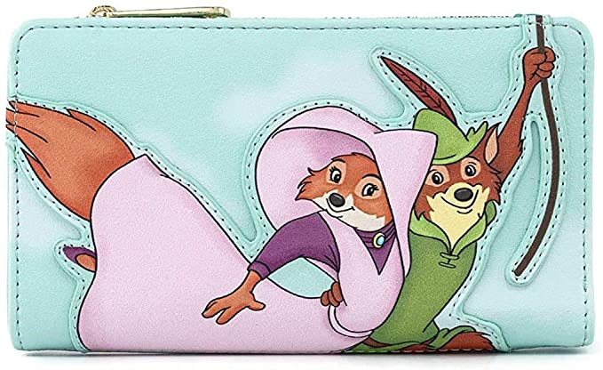 Disney Robin Hood Robin rescues Maid Marian Wallet by Loungefly