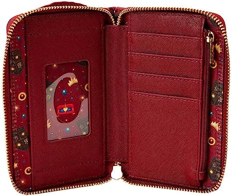 Disney Snow White Evil Queen Throne Zip Around Wallet by Loungefly