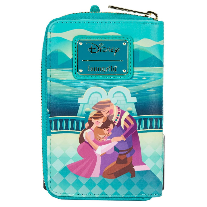 Disney Tangled Princess Castle Zip Around Wallet by Loungefly