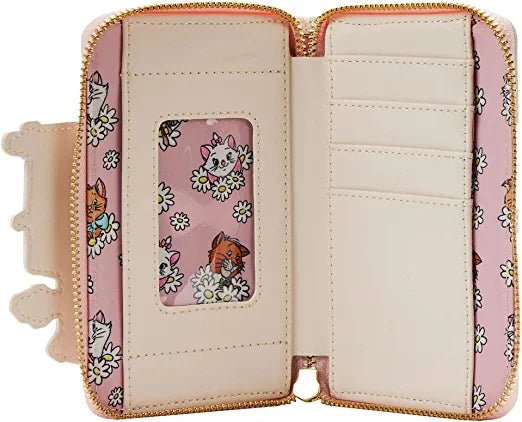 Disney the Aristocats Marie House Zip Around Wallet by Loungefly