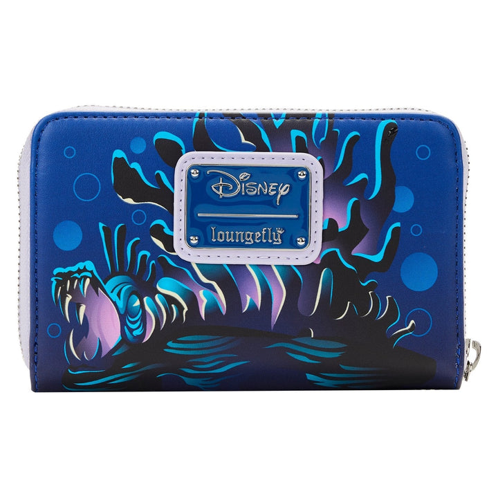 Disney The Little Mermaid Ursula Lair Zip Around Wallet by Loungefly