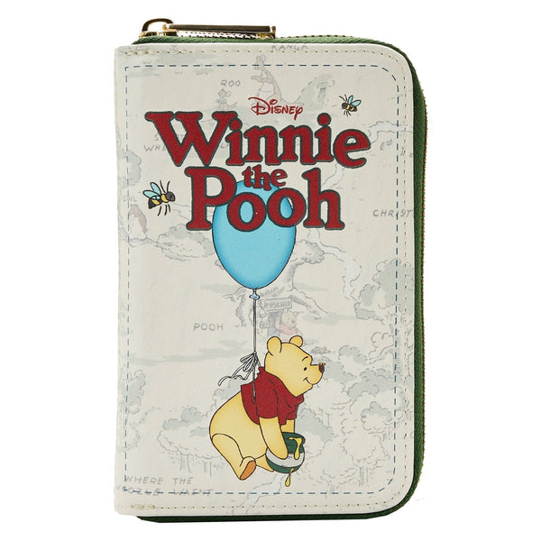 Disney Winnie The Pooh Classic Book Zip Around Wallet by Loungefly