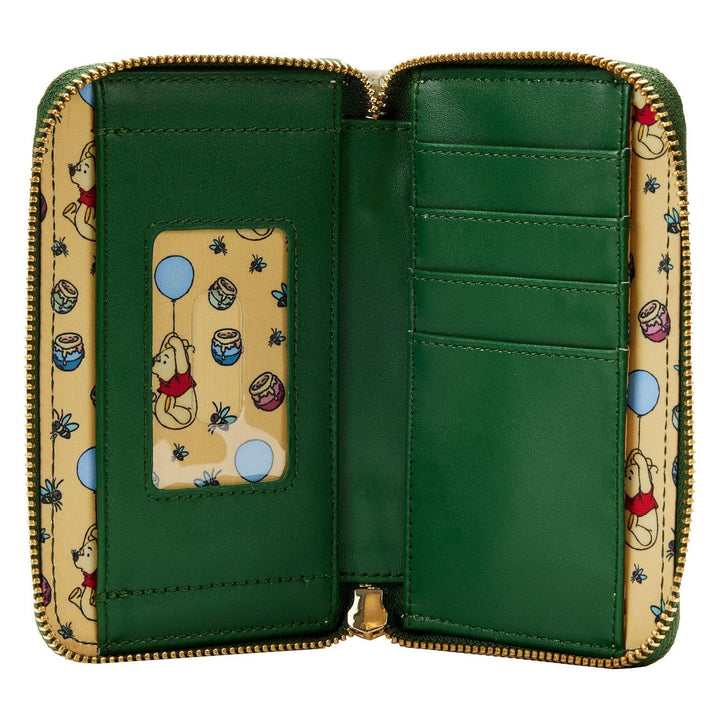 Disney Winnie The Pooh Classic Book Zip Around Wallet by Loungefly