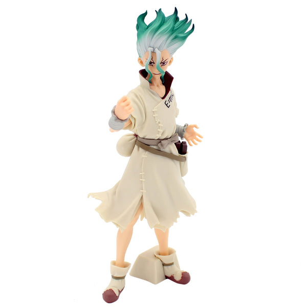 Dr. Stone Figure of Stone World Senku Ishigami Anime Figure by Banpresto