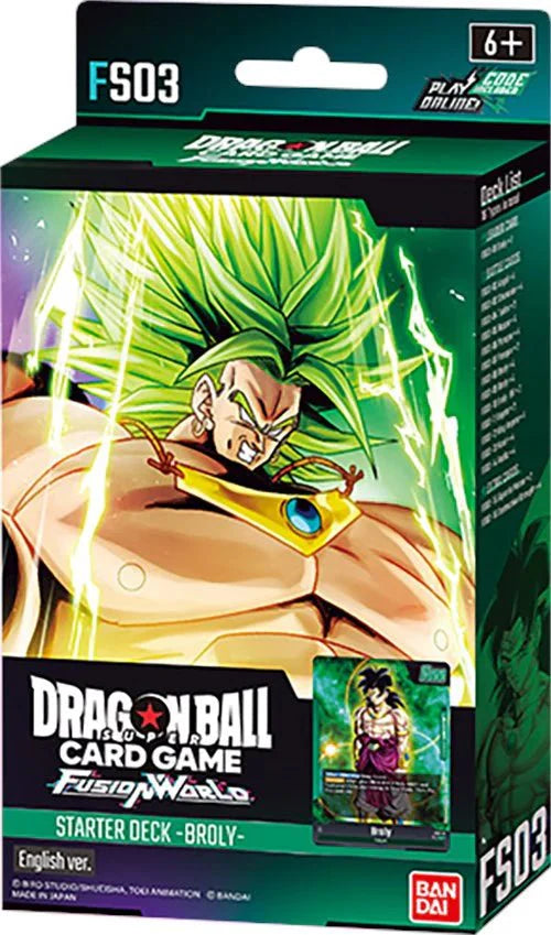 Dragon Ball Super Fusion World: Broly Starter Deck [FS03] by Bandai