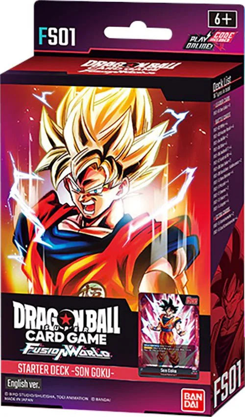 Dragon Ball Super Fusion World: Son Goku Starter Deck (FS01) by Bandai