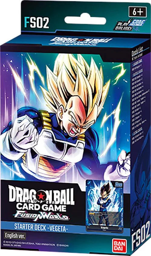 Dragon Ball Super Fusion World: Vegeta Starter Deck (FS02) by Bandai