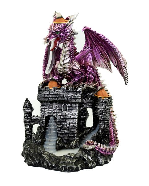 Dragon Castle Back Flow Incense Burner by Fantasy Gifts