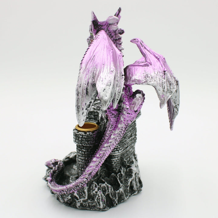 Dragon Castle Back Flow Incense Burner by Fantasy Gifts