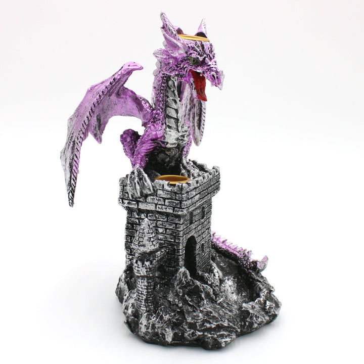 Dragon Castle Back Flow Incense Burner by Fantasy Gifts