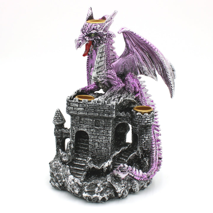 Dragon Castle Back Flow Incense Burner by Fantasy Gifts